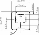 Rele' lampeggiante 24V per fanali al led e per fanali alogeni - Ama