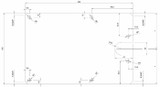 Lamiera porta targa - Ama