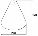 Campana per diserbo localizzato arancione - Ama