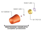 Protezione turbo Ø 12X19mm femmina con Ø ugello 1,2mm - Braglia