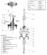 Interruttore a tiretto con ritorno e pomolo verde luminoso 12V 12A - Ama