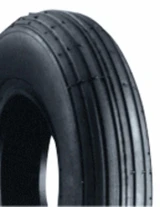 Pneumatico rigato 4 tele con camera d'aria portata 275kg - Ama