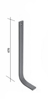 Rinforzo rompitraccia 40x10mm - Ama