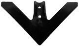 Vomere Ama lancia piatto 250x6mm e interasse con fori da 45mm - Ama