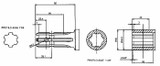 Moltiplicatore per pompa gruppo 2 maschio rapporto 1:3,5 - Ama Refluid Moltiplicatore per pompa gruppo 2 maschio rapporto 1:3,5 - Ama Refluid