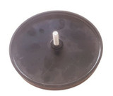 Catarifrangente con vite M5 arancione Ø 80mm - Ama