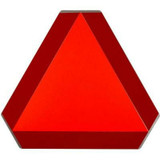 Triangolo in alluminio Ama per veicoli agricoli lenti 365x365x1,5 mm - Ama