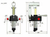 Pompa a mano doppio effetto 25cc senza serbatoio - Ama Refluid