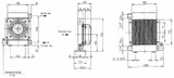 Scambiatore di calore oleodinamico 10-80L/min 12VDC - Sesino
