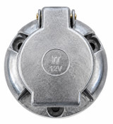 Presa 7 poli 12v in alluminio - Ama