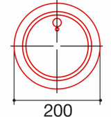 Coperchio per cuffia Secur-PTO - Meccanoplast