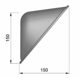 Controcuffia a 45° - Seat Plastic