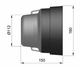 Controcuffia tonda mini - Seat Plastic