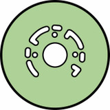 Fondello in metallo per controcuffia - Meccanoplast