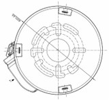 Fondello in alluminio per estensione sfilabile Ø 227mm - Seat Plastic