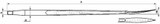 Dente a paletta per forca ø 36x1400mm - Shw