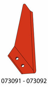 Coltello vomere adattabile Kverneland 073092 sx - Ama