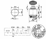 Quadro luce 4 posizioni - Cobo