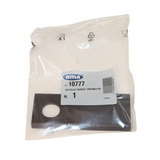 Coltello destro piegato 127x48mm adattabile al rif.originale Taarup 56110400 - Ama