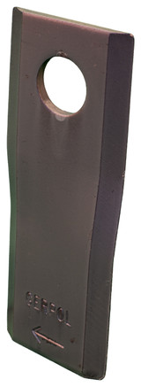 Coltello per falciatrice lunghezza 116mm larghezza 45mm - Ama