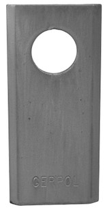 Coltello per falciatrice lunghezza 90mm larghezza 40mm - Ama