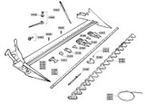 Sezione rigata con finestra adattabile al riferimento originale BCS 2466/3 e altri - Ama