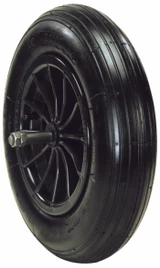 Ruota pneumatica 3,50/8" con cerchio in nylon - Ama