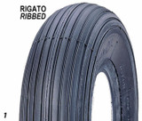 Ruota pneumatica 405mmx100mm 4,00x8" portata 180 kg con mozzo in nylon 2pr - Ama