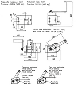 Argano di sollevamento portata 400kg - Ama