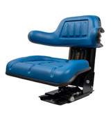 Sedile avvolgente in sky blu con sospensione meccanica - Seat Industries