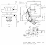 Sedile avvolgente con molleggio sky giallo - Seat Industries