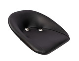 Sedile Ama universale in ecopelle nera con imbottitura - Seat Industries