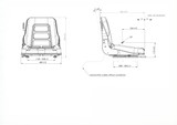 Sedile in sky con molleggio incorporato e cinture - Seat Industries