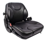 Sedile MUL020MA in sky nero con sospensione meccanica microswitch e cintura - Seat Industries