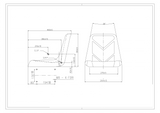 Sedile serie 5 per macchine da giardinaggio - Seat Industries