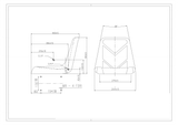 Sedile serie 5 per macchine da giardinaggio - Seat Industries