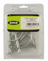 Confezione 5 spinotti motozappa ø 8 articolo sfuso 01369 - Ama