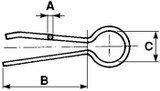 Coppiglia a forcella ø5x2,5 - Ama