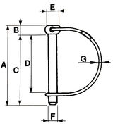 Spinotto motozappa ø12x90mm - Ama