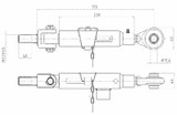 Stabilizzatore adattabile Case 224249A2 - Ama