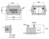 Contaore digitale LCD 10-28V 10.000h - Ama