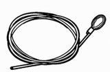 Filo frizione 4x1500 con cappio - Ama
