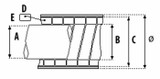 Guaina con tubetto 2,0x2,7x4,0x5,0 - Ama