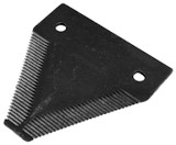 Sezione lama rigata adattabile al riferimento originale Gribaldi & Salvia 902 242/S e Laverda 443003 - Ama