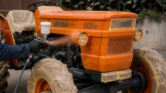Come verniciare la carrozzeria del trattore: guida pratica