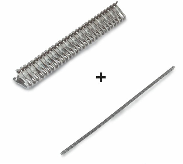 Graffe "mato u24cs" (10x198mm) per cinghie rotopressa - Mato