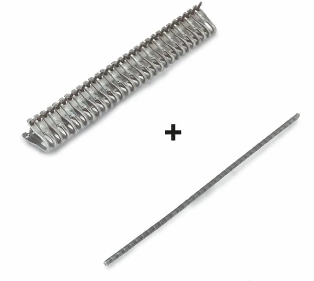 Graffe "mato u24cs" (10x198mm) per cinghie rotopressa - Mato