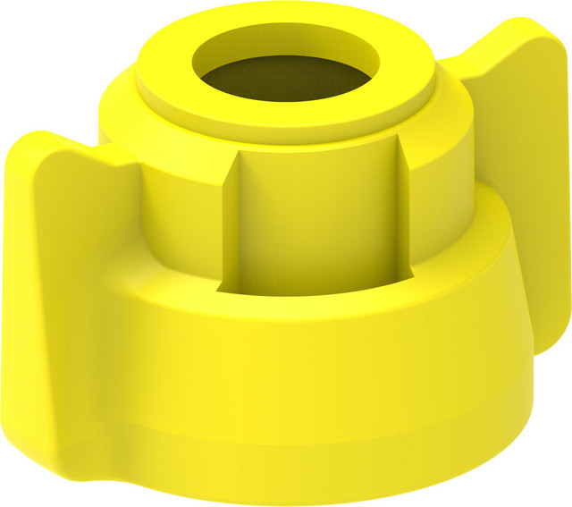 Ghiera a baionetta gialla adattabile Albuz e Tecomec - Arag