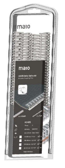 Graffe Mato H24BS per cinghie rotopressa larghezza 177-187mm - Mato