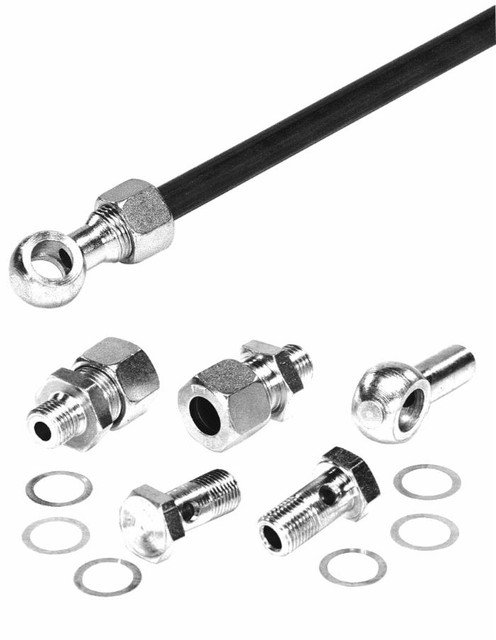 Kit raccorderia assortito per valvole oleodinamiche di aratri filetto 3/8” - Ama Refluid